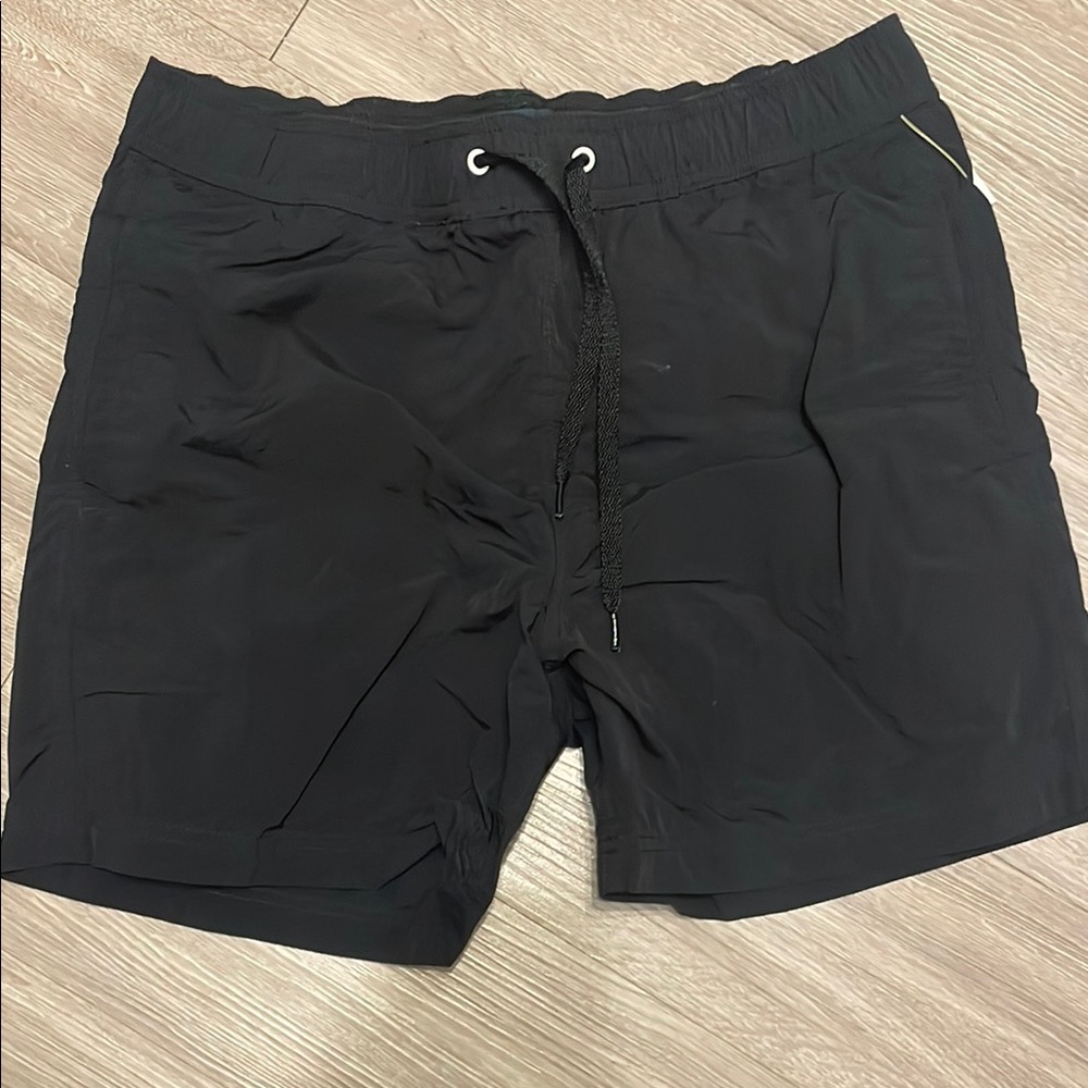 Men's Black Swim Shorts
